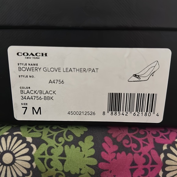 Coach Patent Leather Heels - Picture 4 of 4